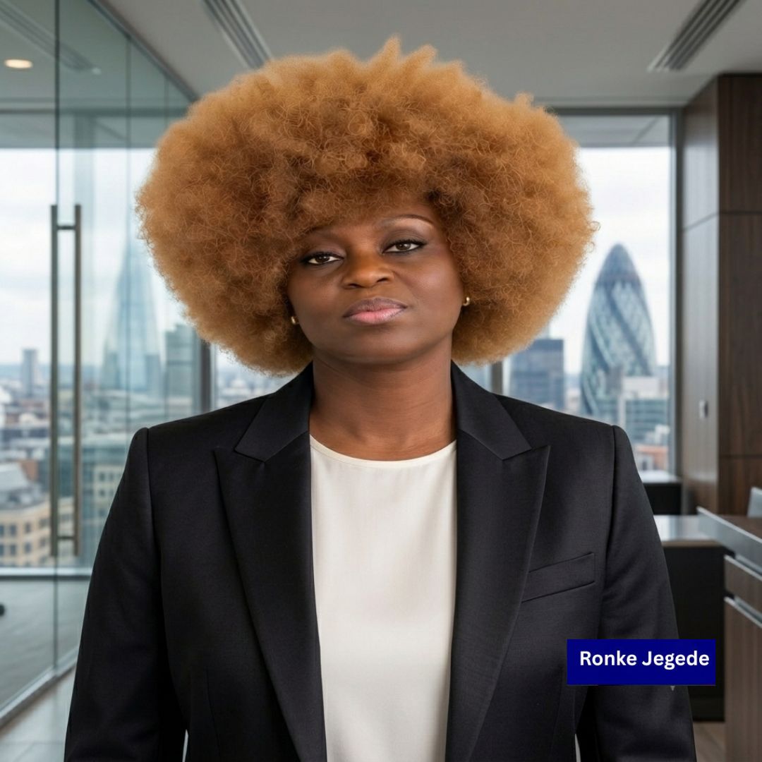 Ronke Jegede, governance professional, London