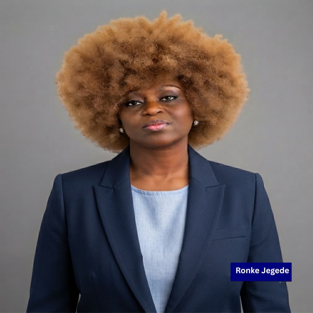 Ronke Jegede, media headshot, Founder of Cardinal AI Systems