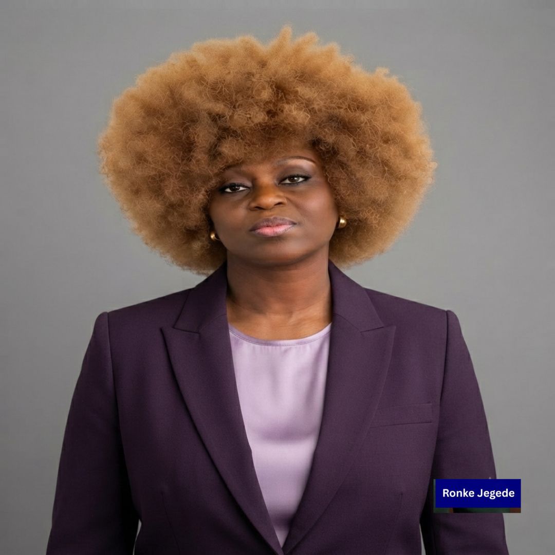 Ronke Jegede, press portrait, AI regulation commentary